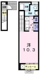 エーデルワイスの物件間取画像